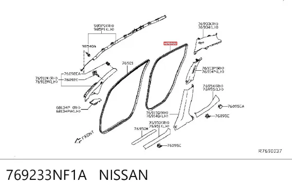  769233NF1A Nissan/Infiniti