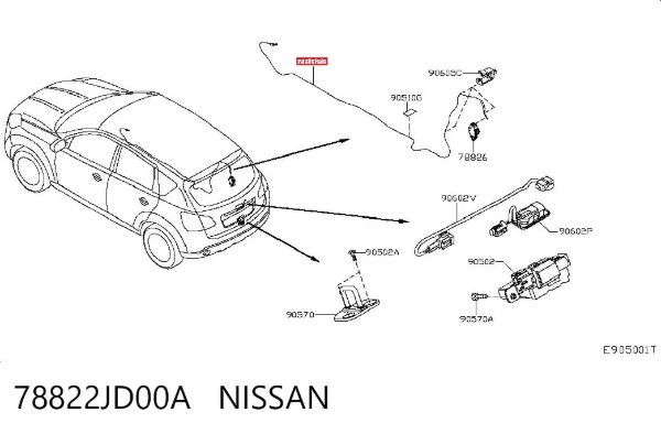  78822JD00A Nissan/Infiniti