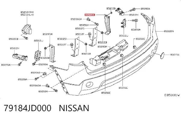  79184JD000 Nissan/Infiniti