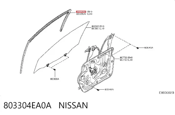  803304EA0A Nissan/Infiniti