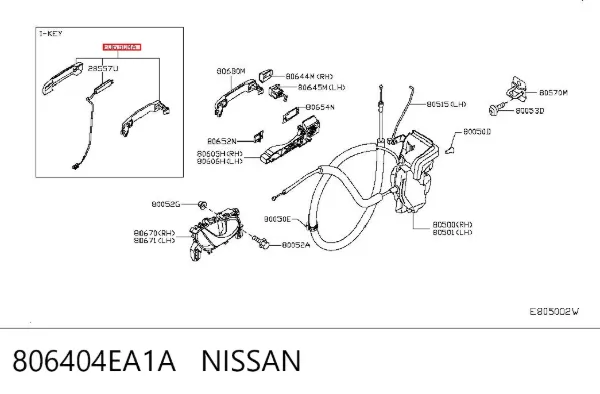  806404EA1A Nissan/Infiniti