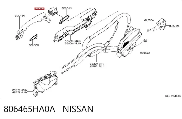  806465HA0A Nissan/Infiniti