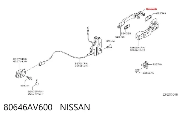  80646AV600 Nissan/Infiniti