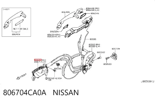  806704CA0A Nissan/Infiniti
