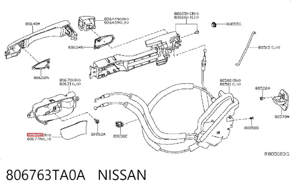  806763TA0A Nissan/Infiniti