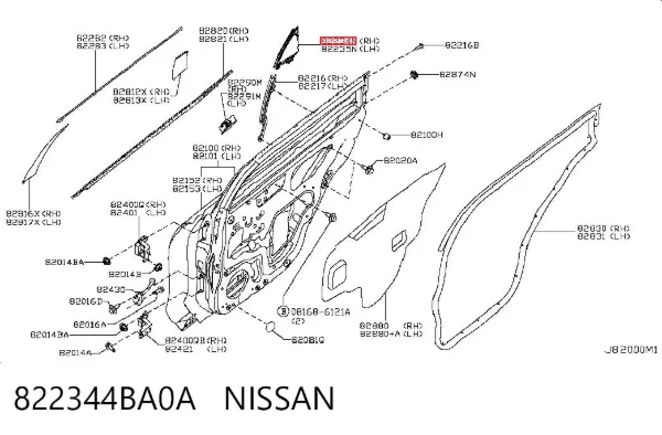  822344BA0A Nissan/Infiniti