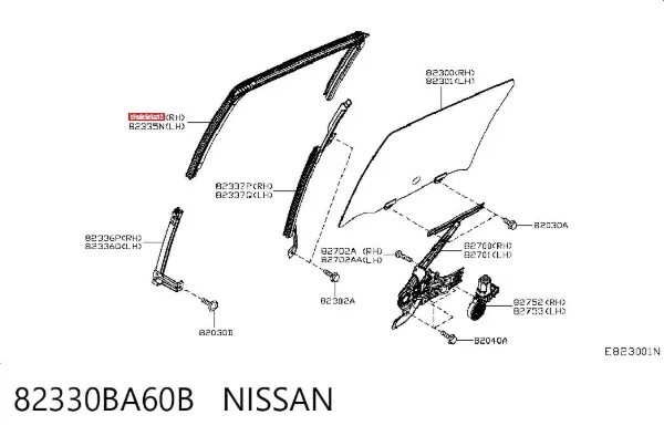  82330BA60B Nissan/Infiniti