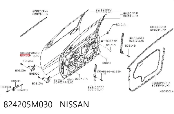  824205M030 Nissan/Infiniti