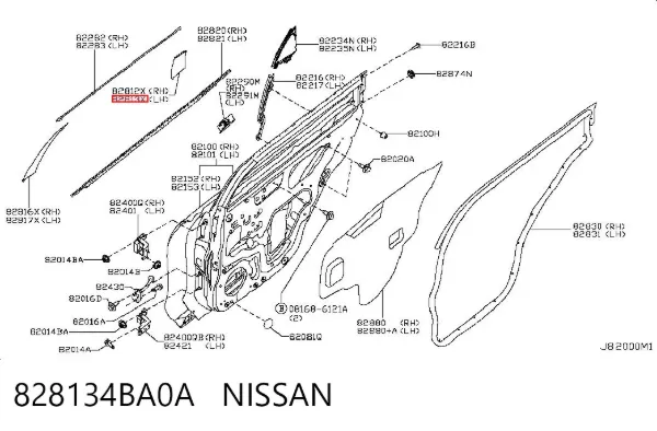  828134BA0A Nissan/Infiniti