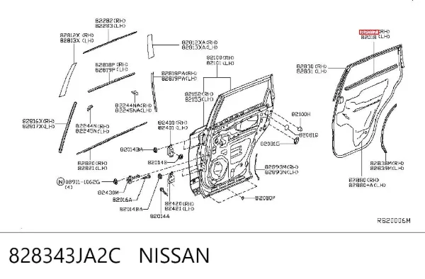  828343JA2C Nissan/Infiniti