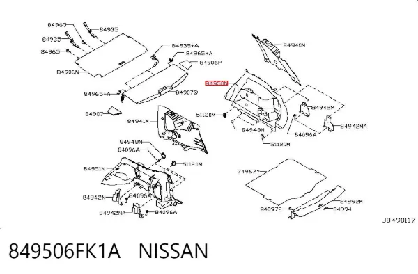  849506FK1A Nissan/Infiniti