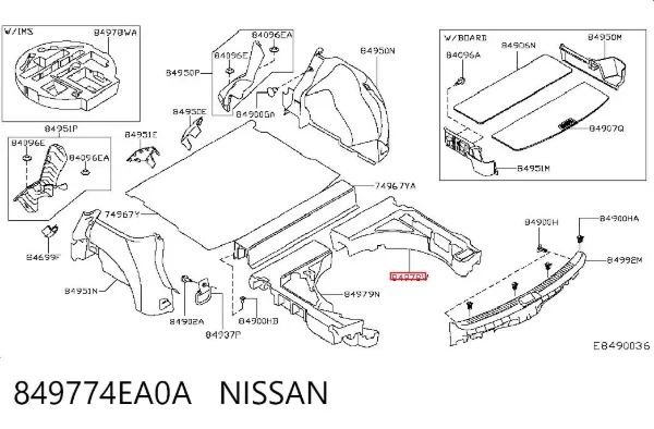  849774EA0A Nissan/Infiniti