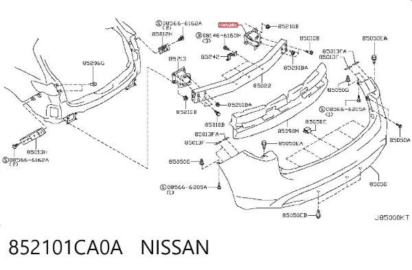  852101CA0A Nissan/Infiniti