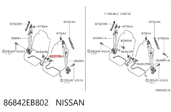  86842EB802 Nissan/Infiniti