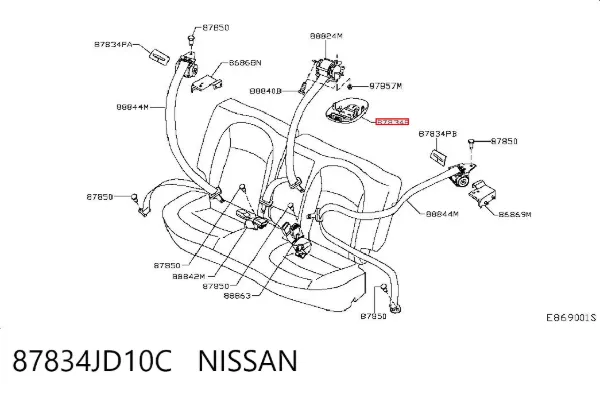  87834JD10C Nissan/Infiniti
