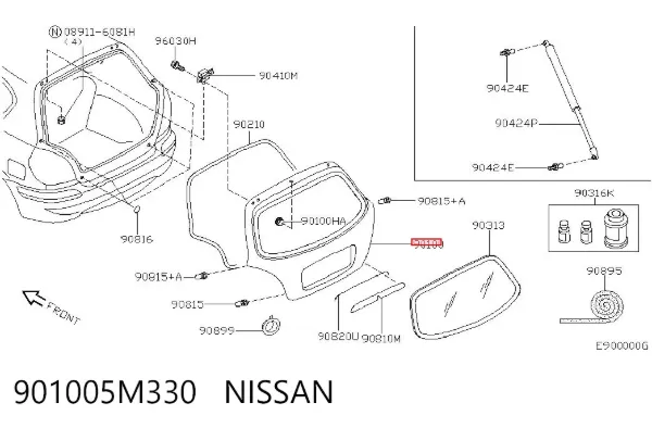 Ляда 901005M330 Nissan/Infiniti