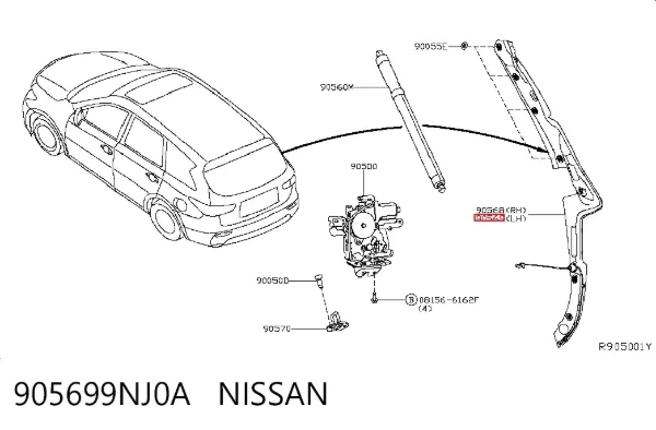  905699NJ0A Nissan/Infiniti