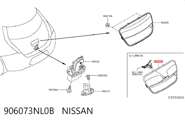  906073NL0B Nissan/Infiniti