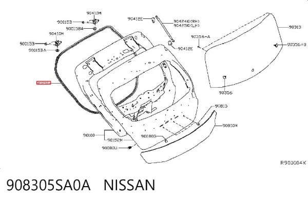  908305SA0A Nissan/Infiniti