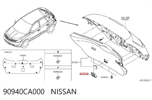  90940CA000 Nissan/Infiniti