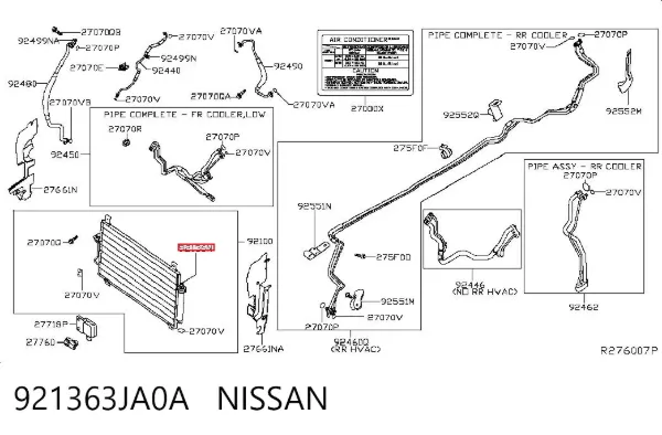  921363JA0A Nissan/Infiniti