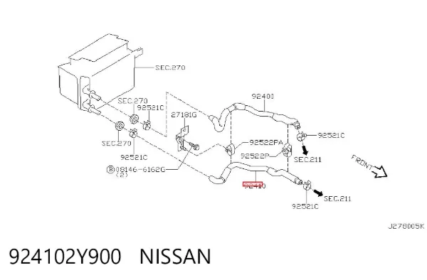  924102Y900 Nissan/Infiniti