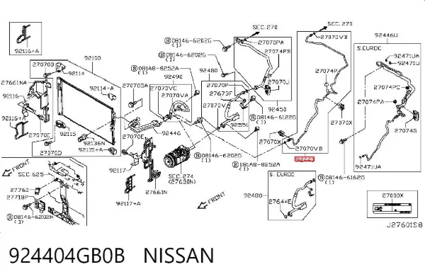  924404GB0B Nissan/Infiniti