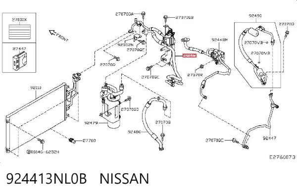  924413NL0B Nissan/Infiniti