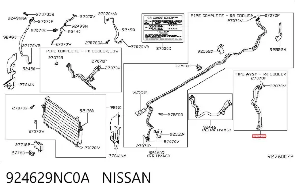  924629NC0A Nissan/Infiniti