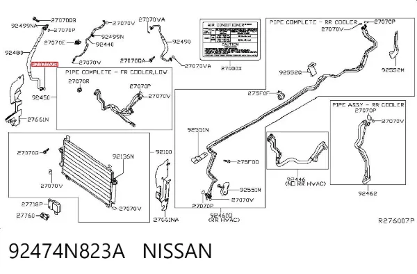  92474N823A Nissan/Infiniti