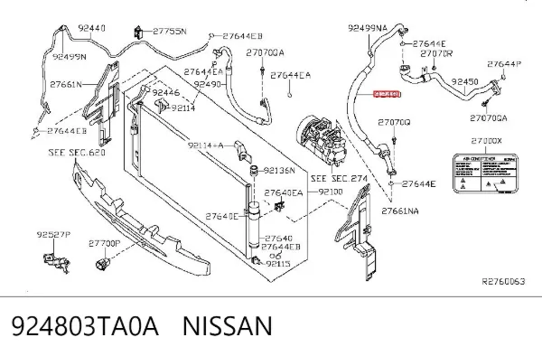  924803TA0A Nissan/Infiniti