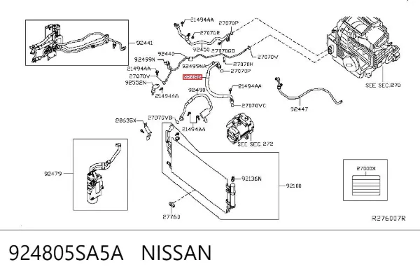  924805SA5A Nissan/Infiniti