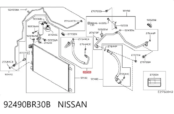  92490BR30B Nissan/Infiniti
