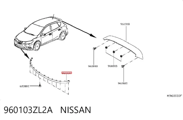  960103ZL2A Nissan/Infiniti