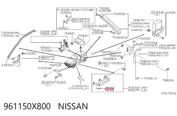  961150X800 Nissan/Infiniti