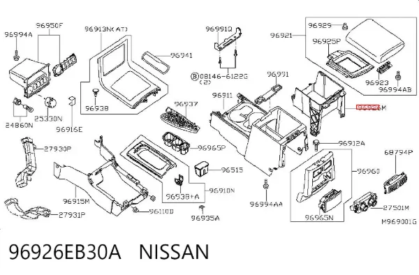  96926EB30A Nissan/Infiniti