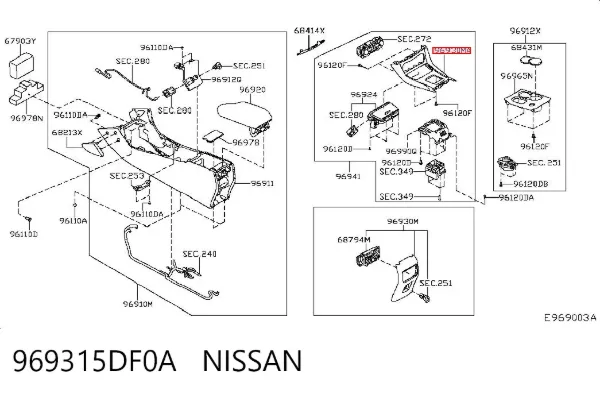  969315DF0A Nissan/Infiniti