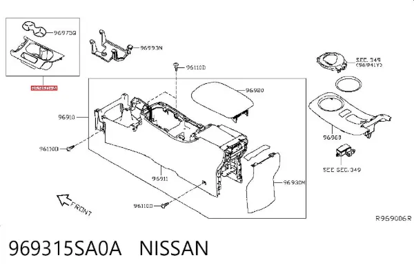  969315SA0A Nissan/Infiniti