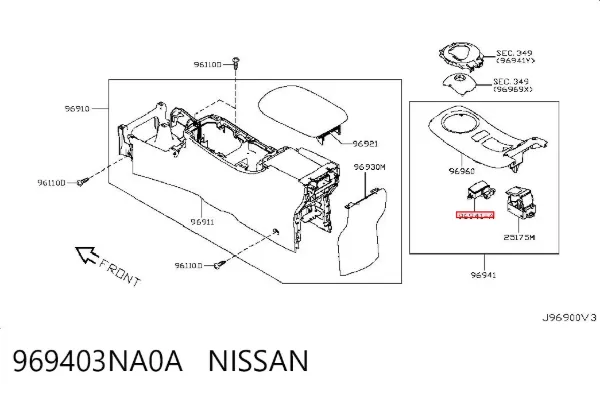  969403NA0A Nissan/Infiniti