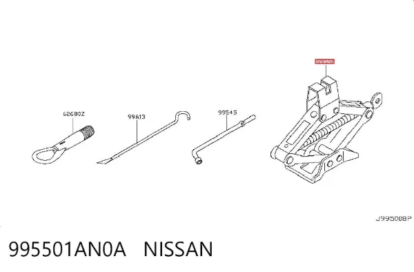  995501AN0A Nissan/Infiniti