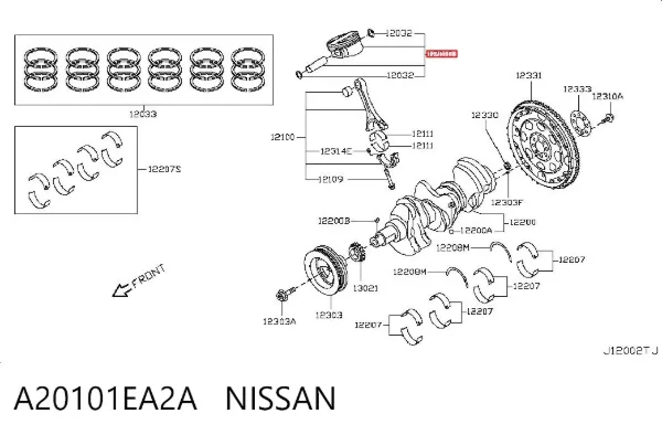  A20101EA2A Nissan/Infiniti