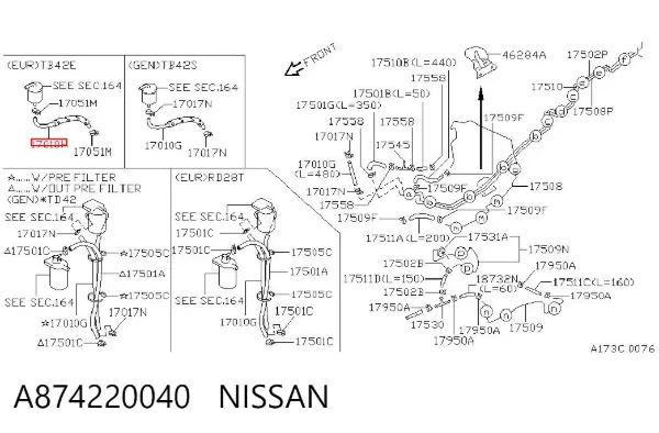  A874220040 Nissan/Infiniti