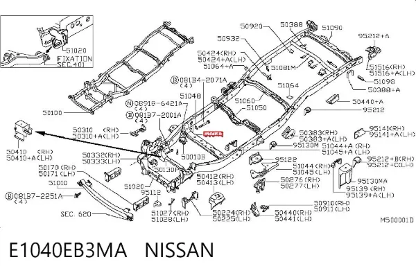  E1040EB3MA Nissan/Infiniti