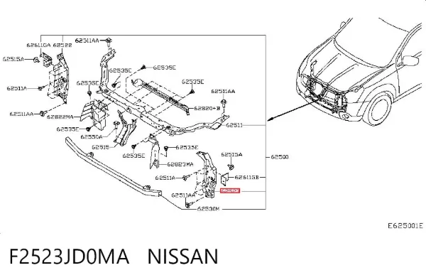  F2523JD0MA Nissan/Infiniti