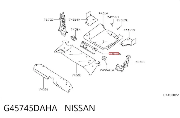  G45745DAHA Nissan/Infiniti