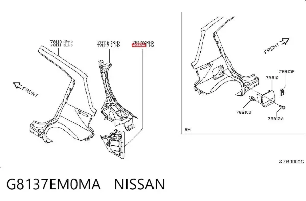  G8137EM0MA Nissan/Infiniti