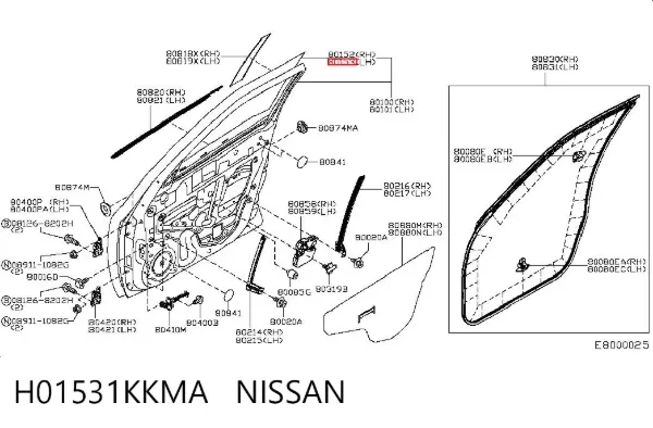  H01531KKMA Nissan/Infiniti