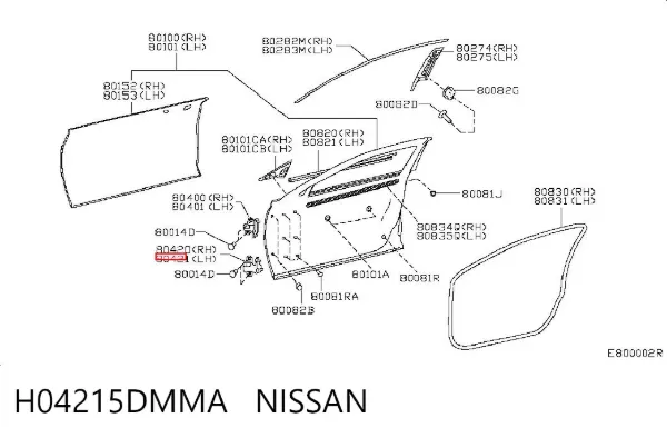  H04215DMMA Nissan/Infiniti