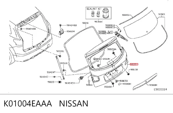 Ляда Nissan Qashqai II