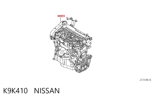 Двигун K9K410 Nissan/Infiniti